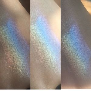 Rainbow highlighter makeup pan